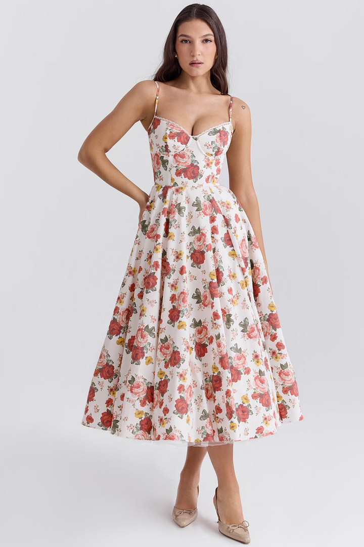 Drune | Elegante Midi Kleid