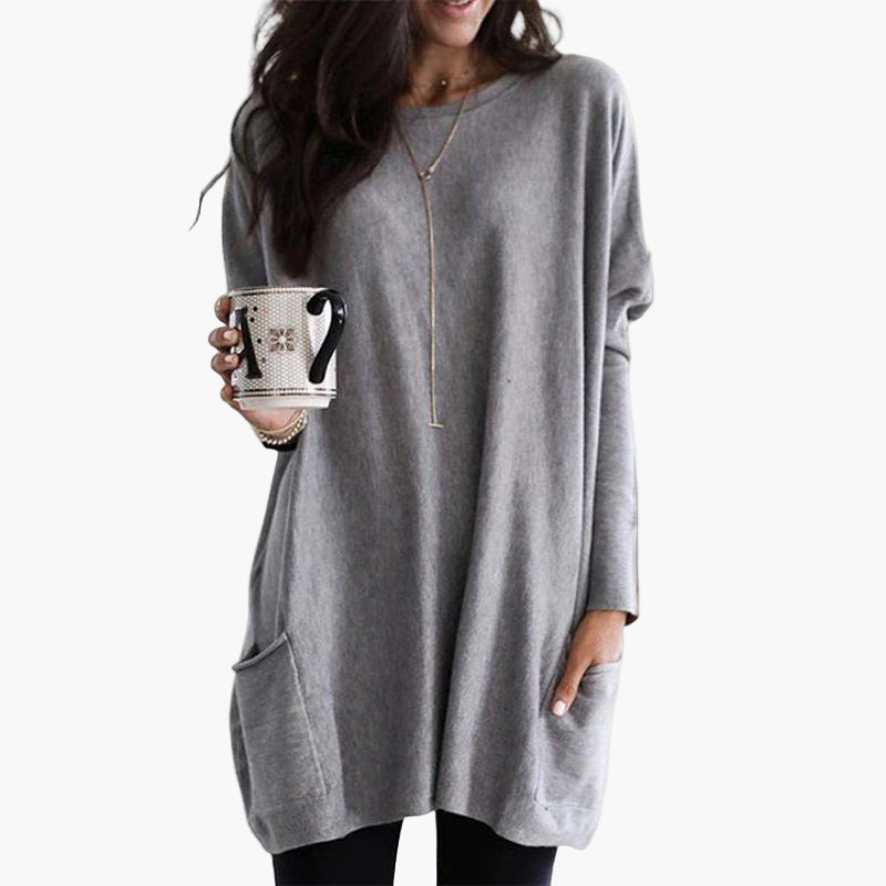 Drune | Longpullover im Oversize-Stil - Bequemer Casual-Look für Herbst und Winter