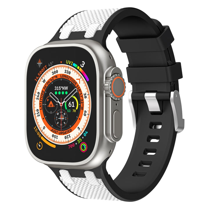 Drune | Doppelte Farblich Passende Silikonband Für Apple Watch