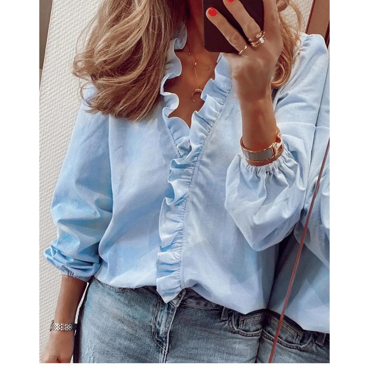 Drune | Bluse Aus Chiffon mit Blumen