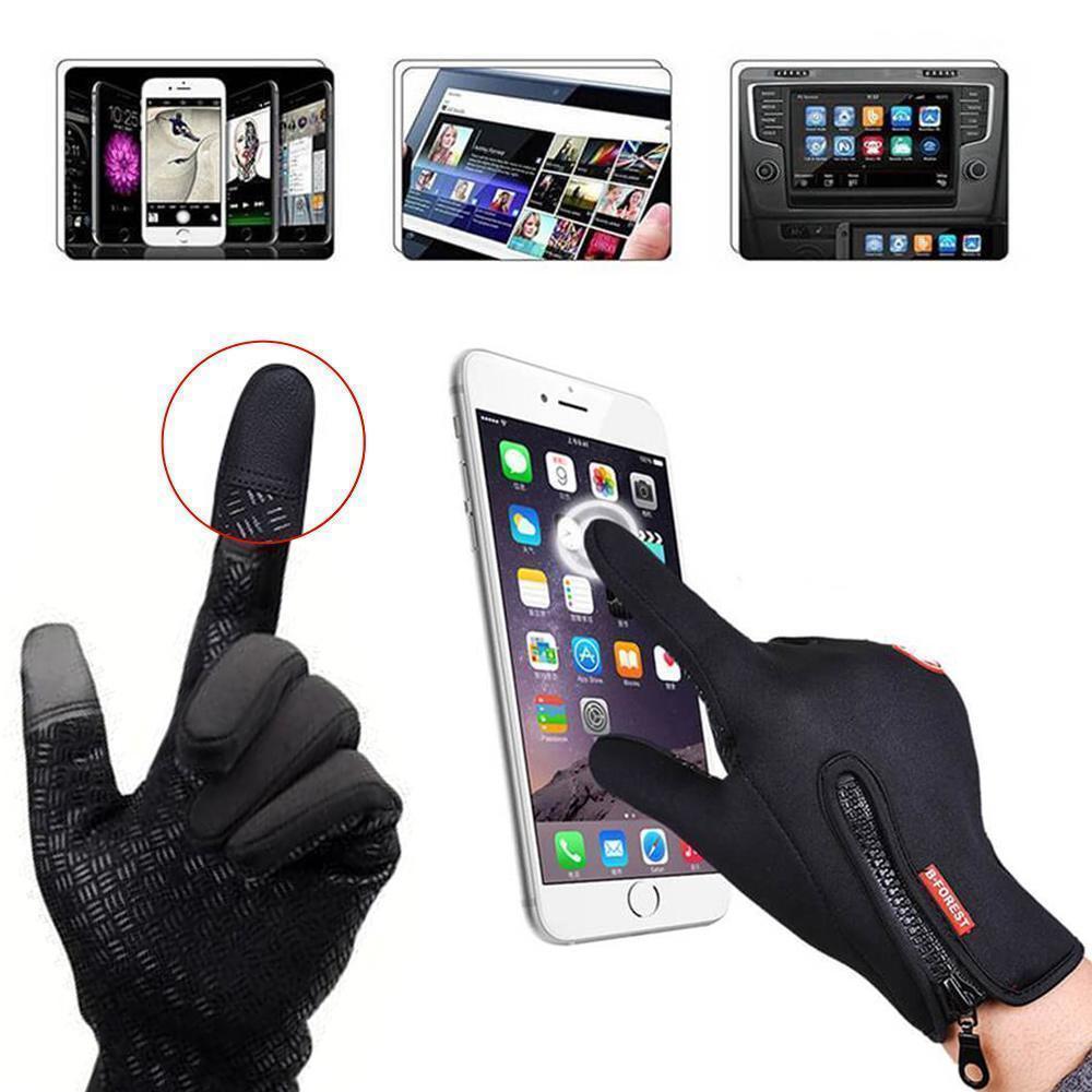 Drune - Winddichte Touchscreens Thermohandschuhe, (2er-Pack)