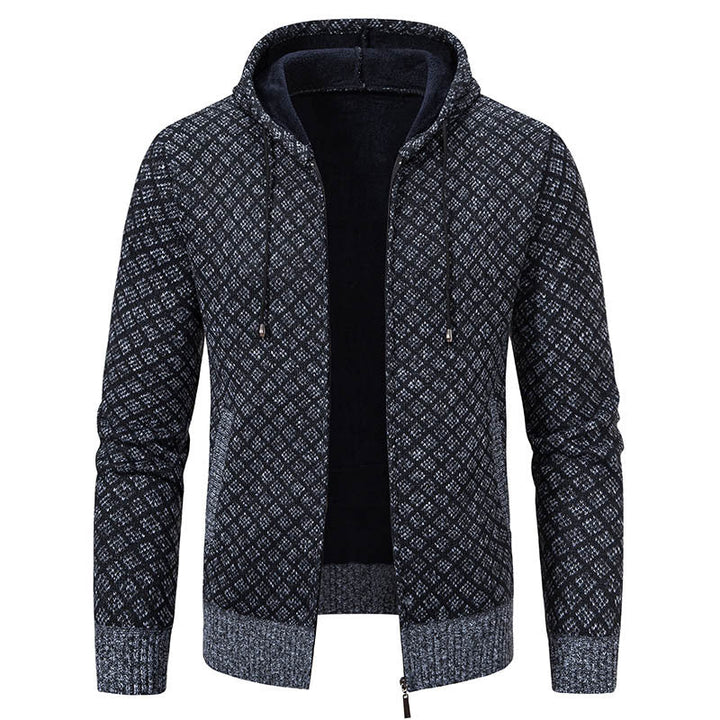Drune | Elegante, schlanke Jacke mit Kapuze für Männer