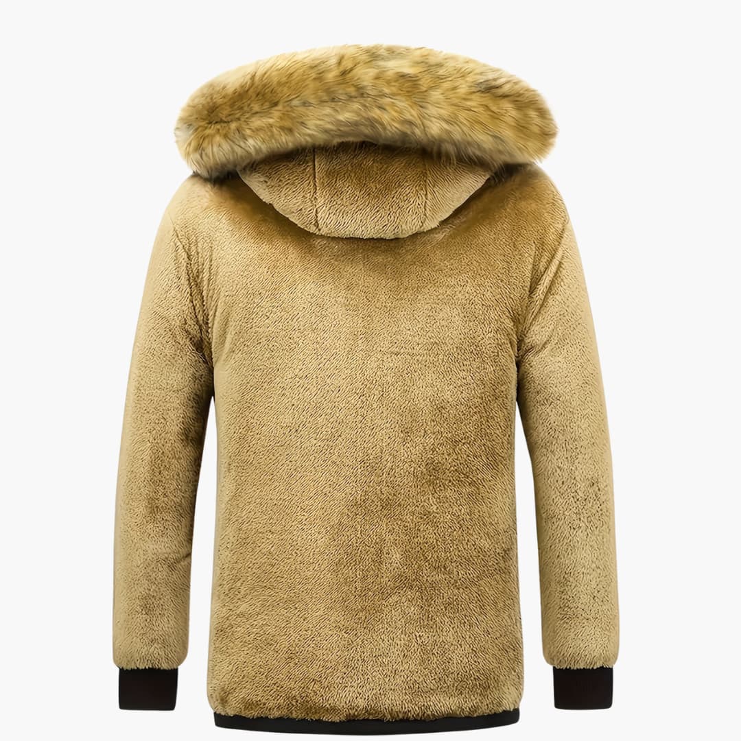 Drune | Fleece-Hoodie mit Reißverschluss für Herren