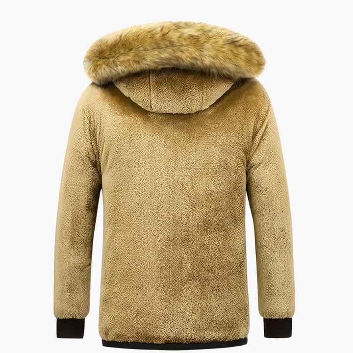 Drune | Fleece-Hoodie mit Reißverschluss für Herren