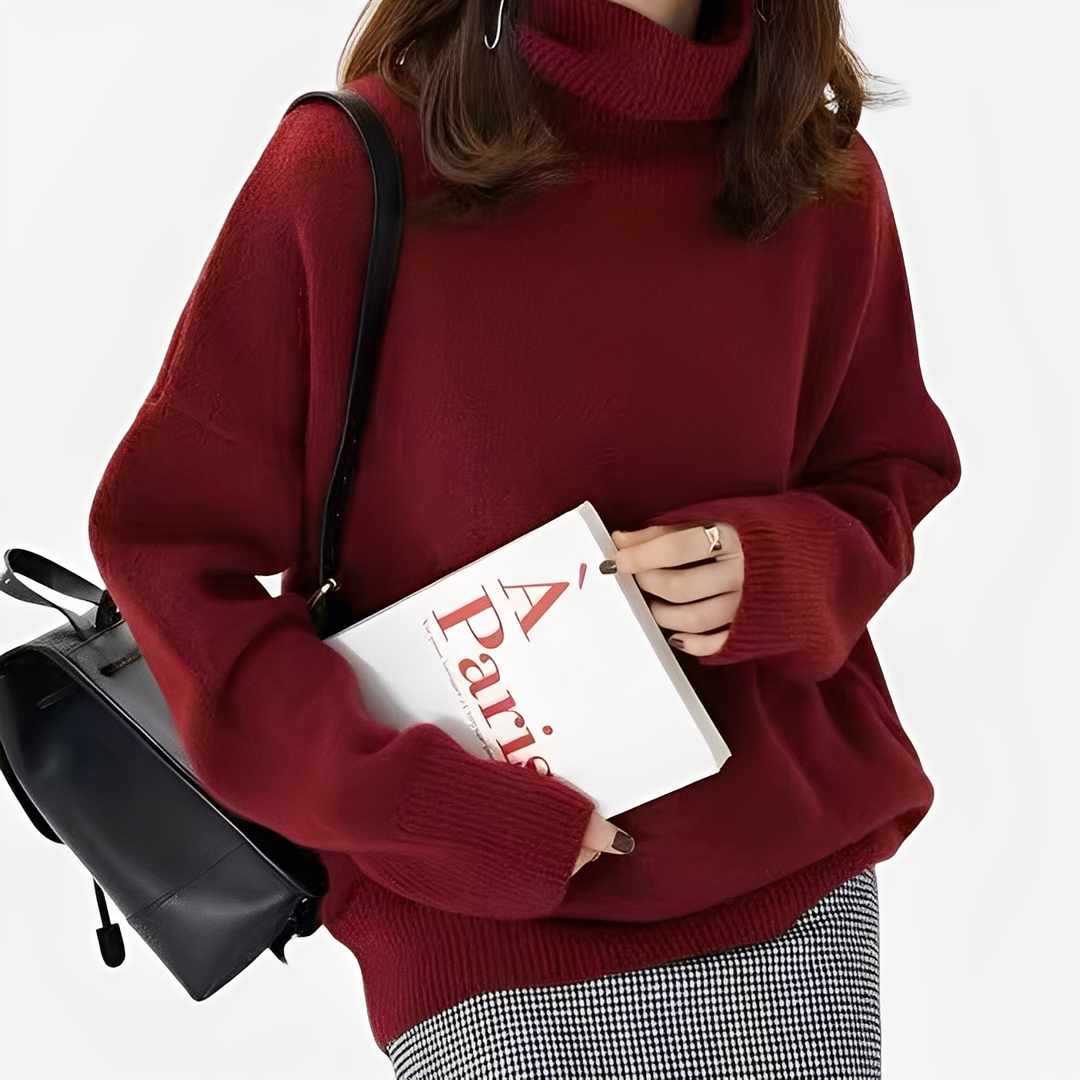 Drune | Eleganter und legerer Damen Rollkragenpullover