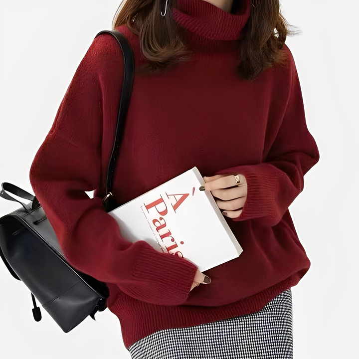 Drune | Eleganter und legerer Damen Rollkragenpullover