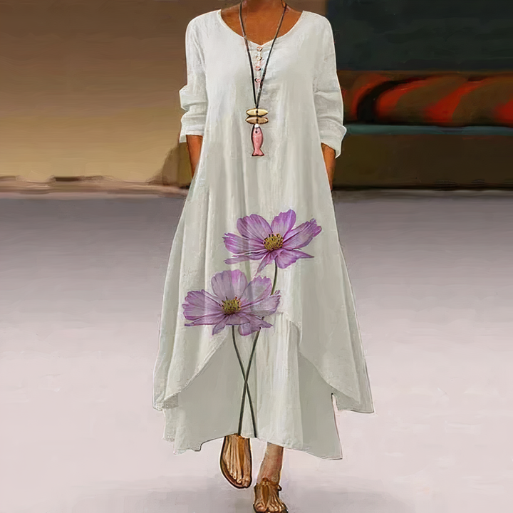 Drune | Elegantes Mode Baumwollkleid