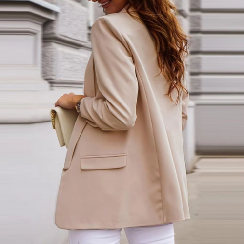 Drune | Stilvolle Damen Blazer mit Einzelknopfverschluss Ideal für Die Arbeit