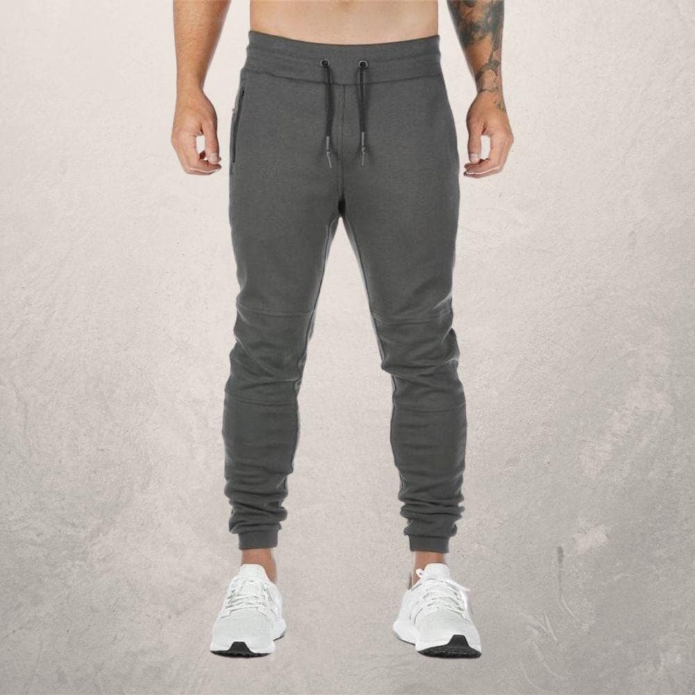 Drune | Jogger Schmaler Schnitt Verstellbarer Kordelzug Bequem Und Flexibel