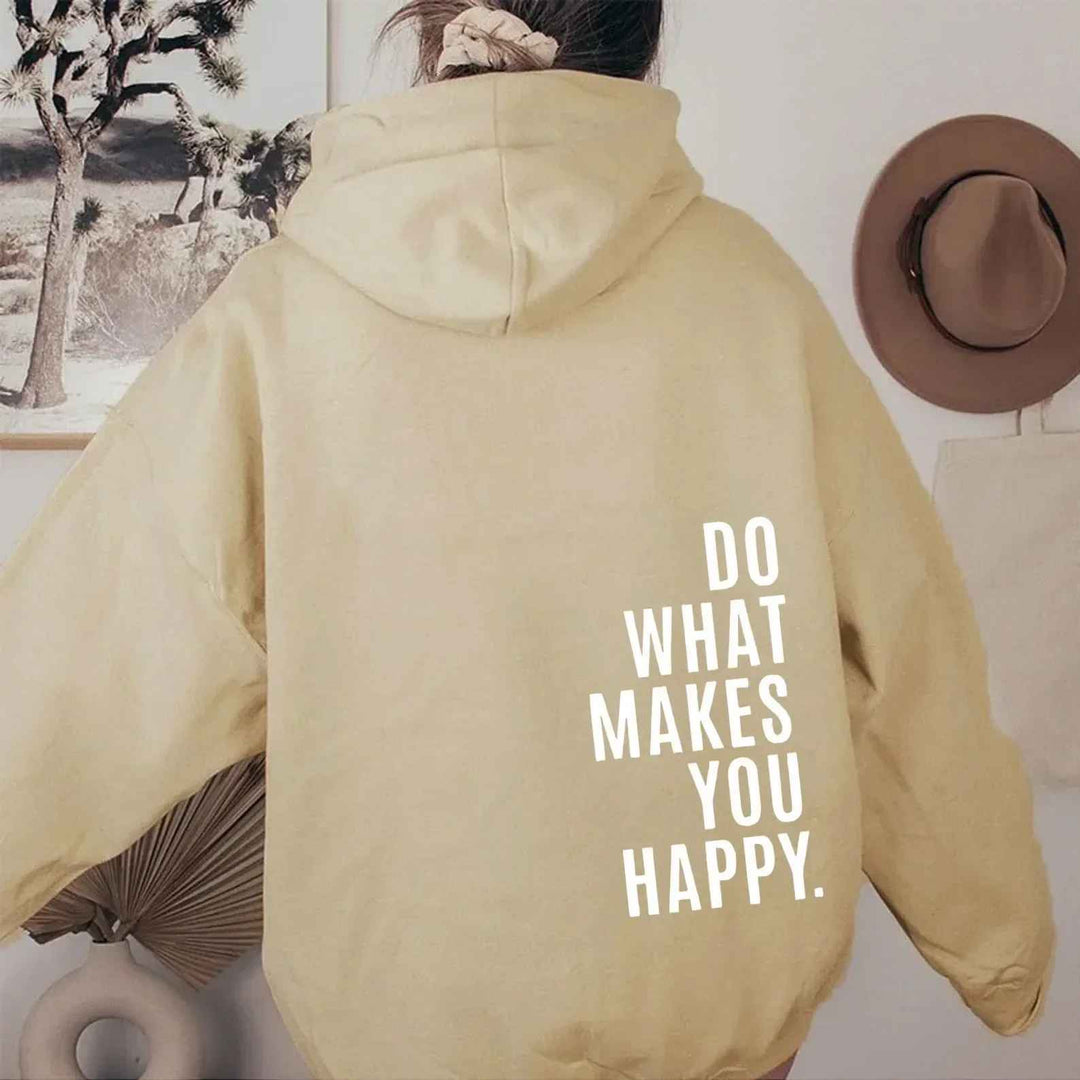 Drune - Damen Hoodie - Lässiger Streetstyle mit Schriftzug