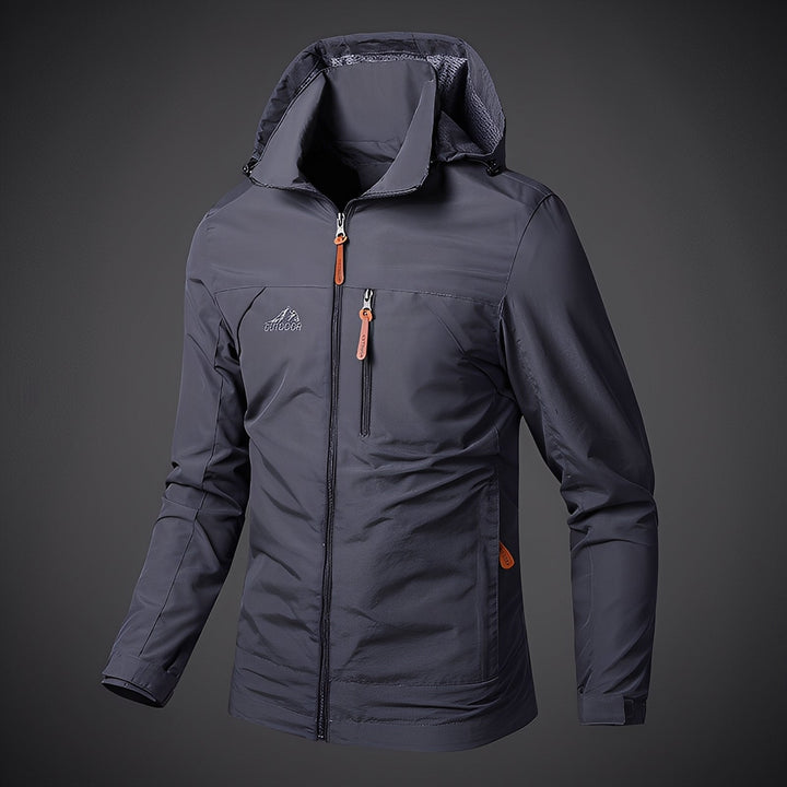 Drune | Lässige Outdoor-Jacke mit Kapuze für Männer