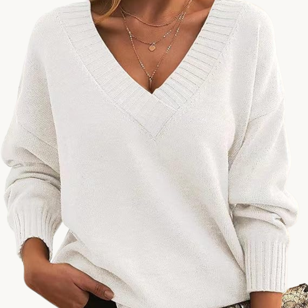 Drune | |Pullover mit V-Ausschnitt für Frauen