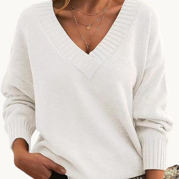 Drune | |Pullover mit V-Ausschnitt für Frauen