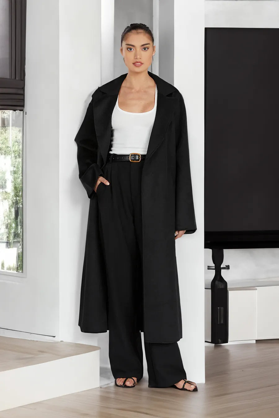 Drune Trenchcoat | Stilvoller langer Damen-Trenchcoat im Oversize-Stil