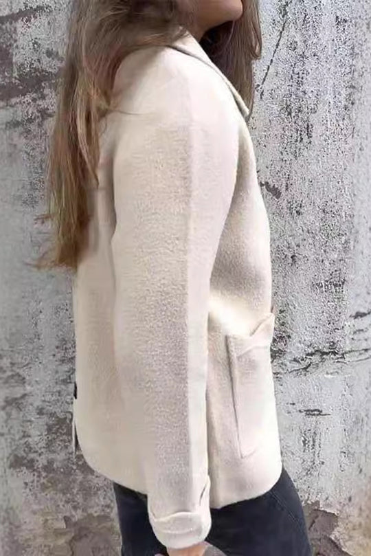Drune | Farbe Revers Reißverschluss Tasche Freizeitjacke