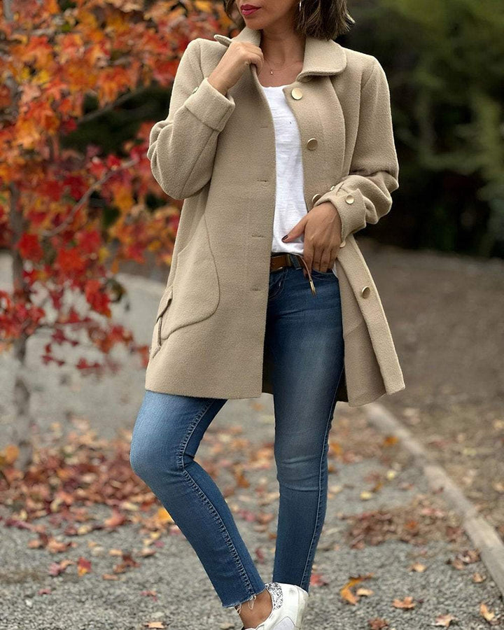 Drune | Jacke mit Seitlichem Knoten Elegant