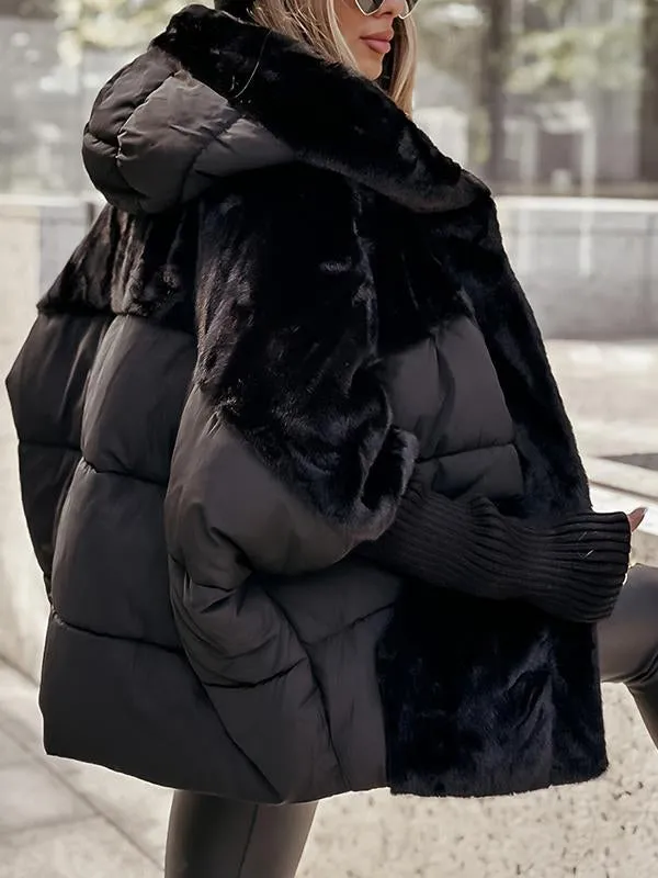 Drune | Winterjacke mit Kapuze - Modische Teddy-Steppjacke für Outdoor und Alltag