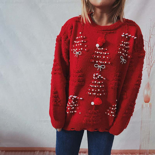 Drune | Weihnachtspullover für Damen mit Komfort