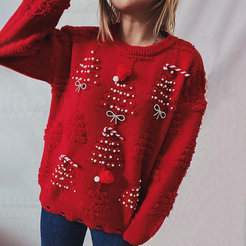 Drune | Weihnachtspullover für Damen mit Komfort
