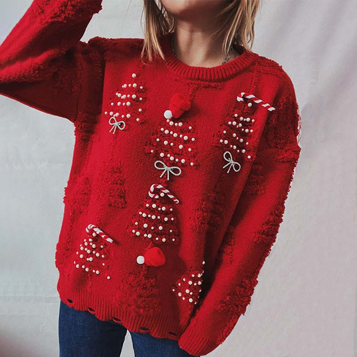 Drune | Weihnachtspullover für Damen mit Komfort