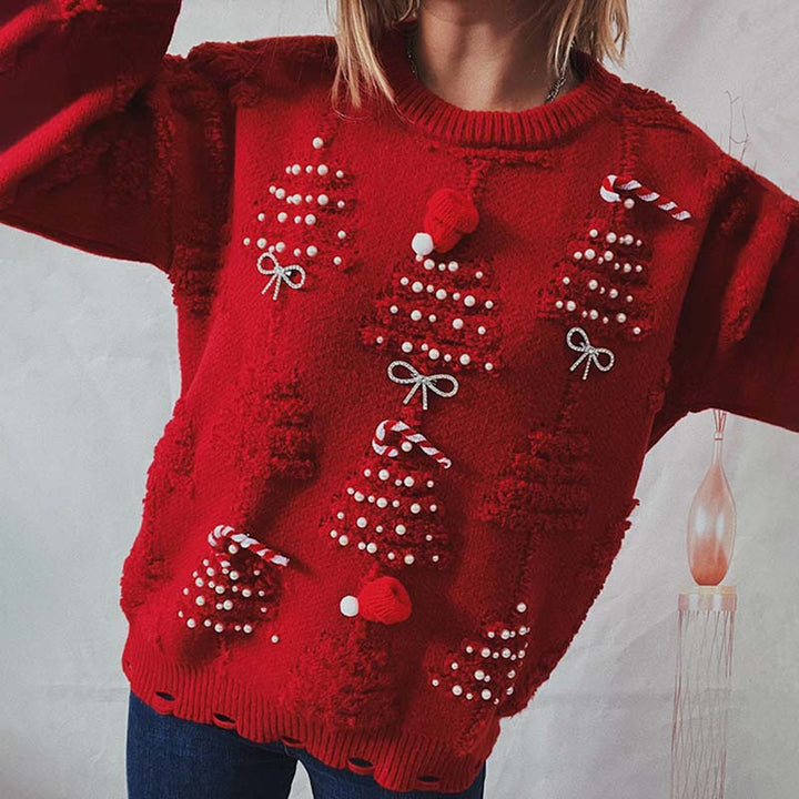 Drune | Weihnachtspullover für Damen mit Komfort