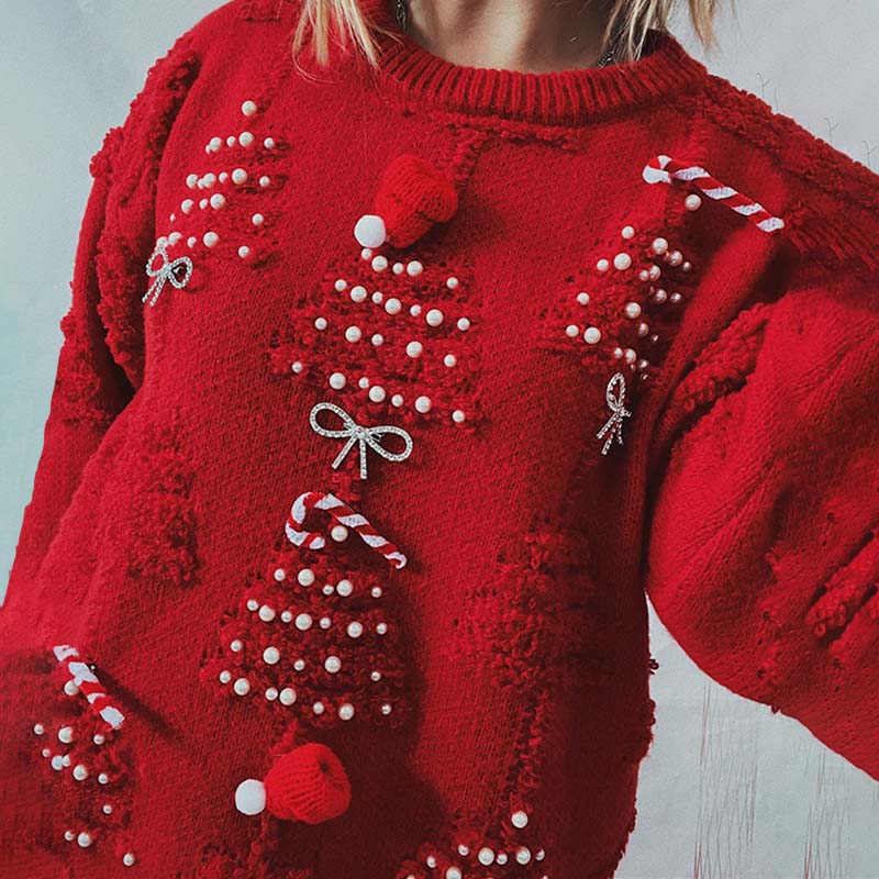 Drune | Weihnachtspullover für Damen mit Komfort