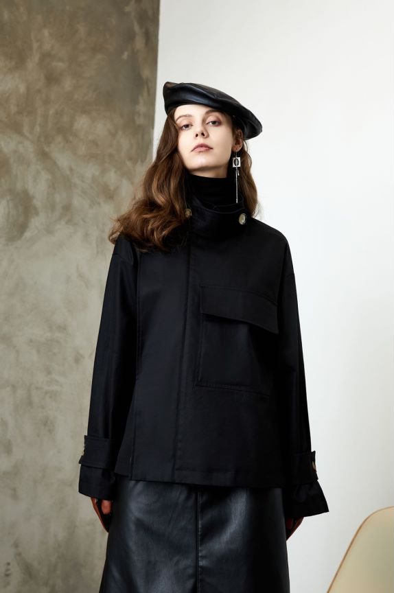 Drune | Breasted Peacoat - Wollmischung - Zeitlos und Chic