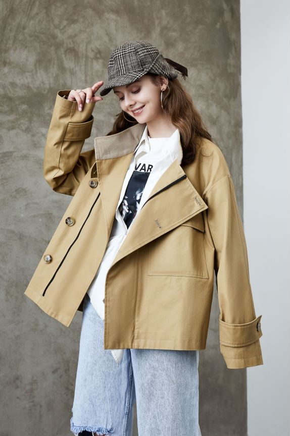 Drune | Breasted Peacoat - Wollmischung - Zeitlos und Chic