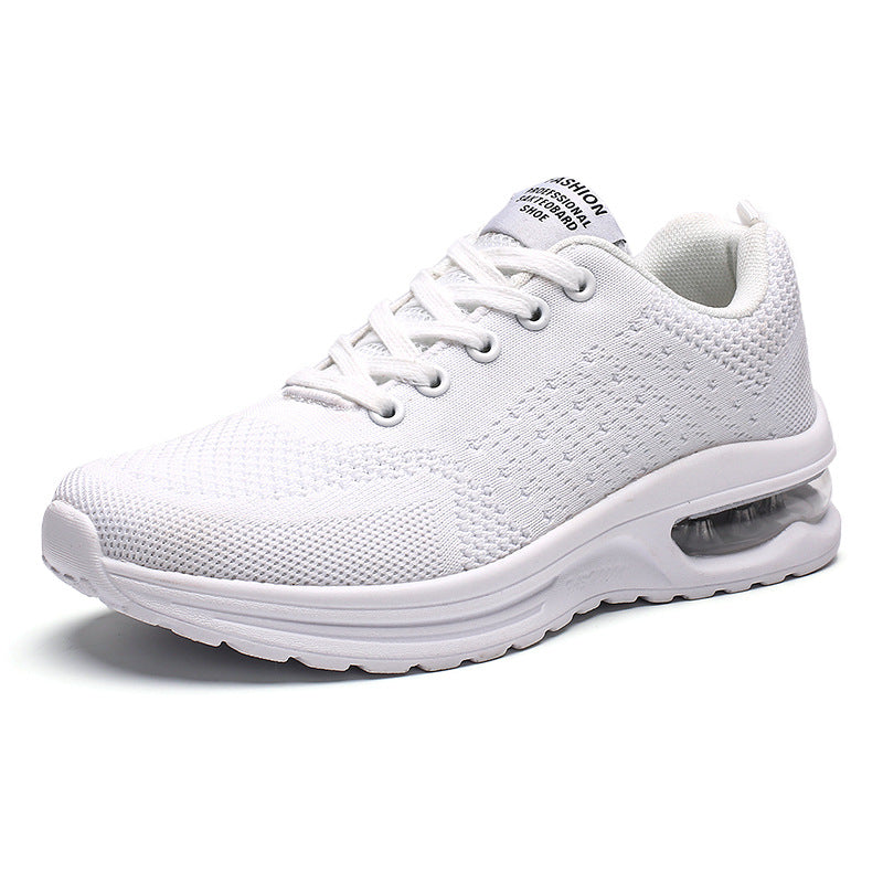 Damen nan atmungsaktiver Strick-Alltags-Sneaker mit integrierter Luftfeder-Zwischensohle und flexibler Profilsohle Drune