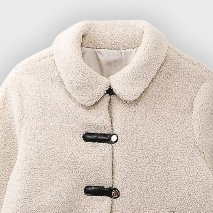 Drune | Gekürzte Fleece Toggle Patch Pocket Jacke