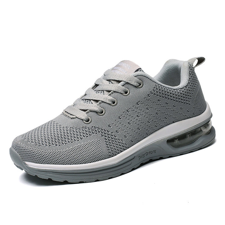Damen nan atmungsaktiver Strick-Alltags-Sneaker mit integrierter Luftfeder-Zwischensohle und flexibler Profilsohle Drune