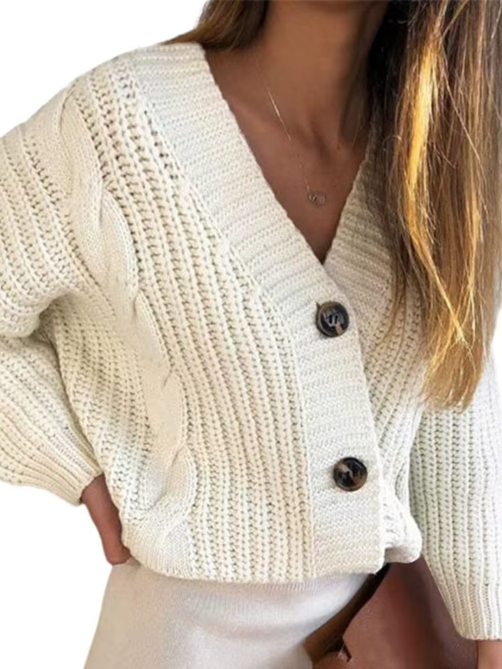 Drune | DER GROBE STRICKCARDIGAN MIT ZOPFMUSTER & CHARAKTER