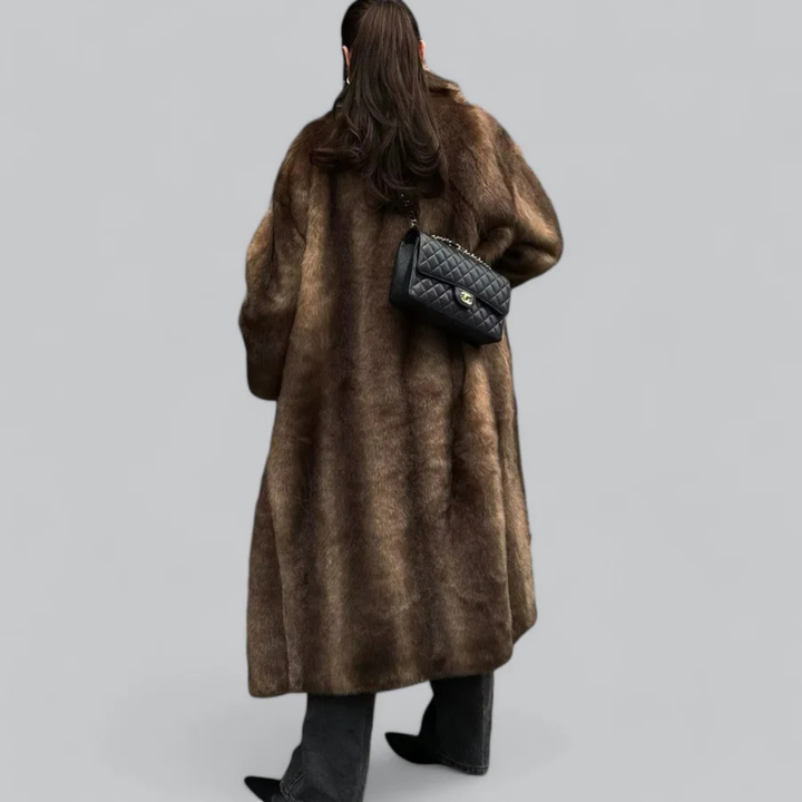 Drune | Lange Winter Trench Mantel - Warme