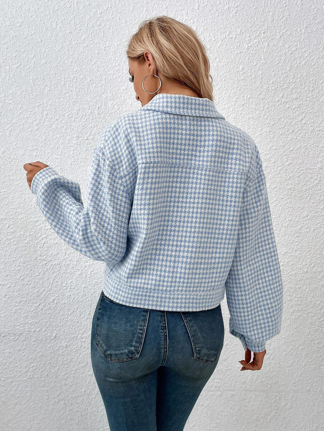 Drune | Klassische Hahnentrit-jacke Elegant und Modern Perfekt Für Den Alltag