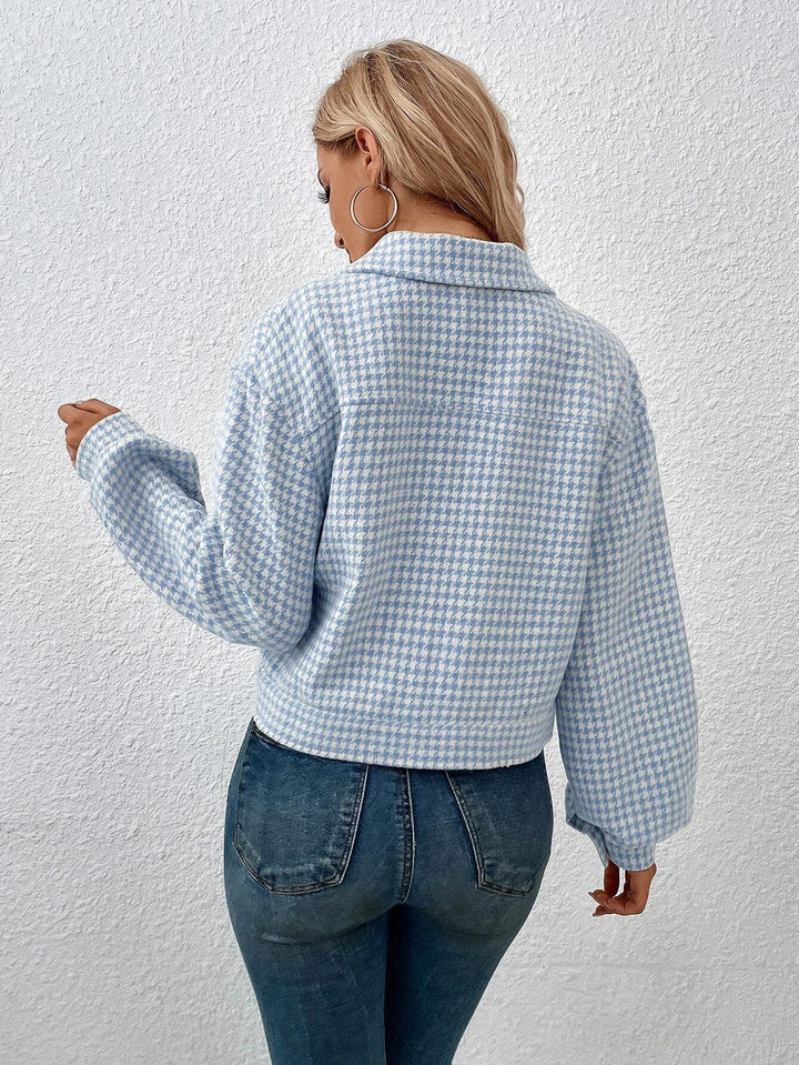 Drune | Klassische Hahnentrit-jacke Elegant und Modern Perfekt Für Den Alltag