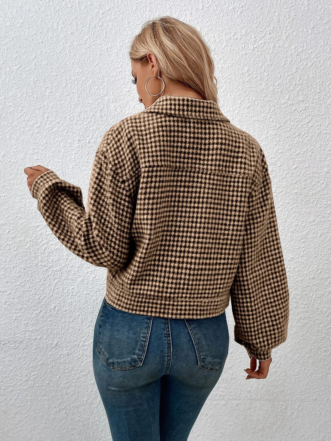 Drune | Klassische Hahnentrit-jacke Elegant und Modern Perfekt Für Den Alltag