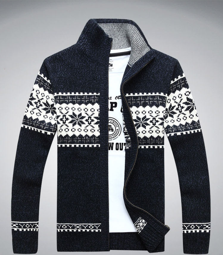 Drune | Stylische Strickjacke mit Reißverschluss für Männer