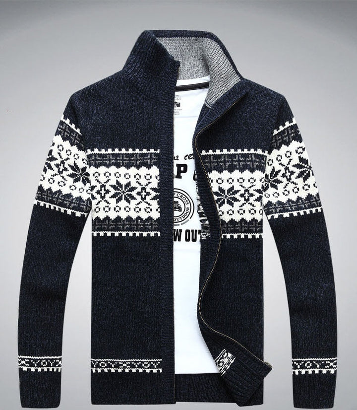 Drune | Stylische Strickjacke mit Reißverschluss für Männer