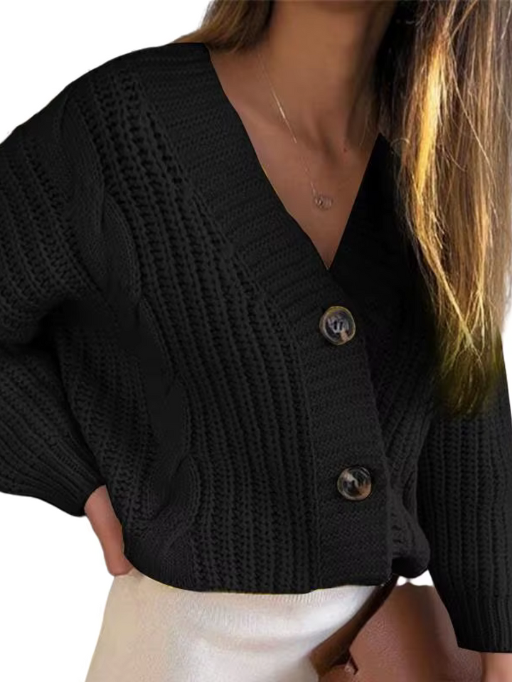 Drune | DER GROBE STRICKCARDIGAN MIT ZOPFMUSTER & CHARAKTER