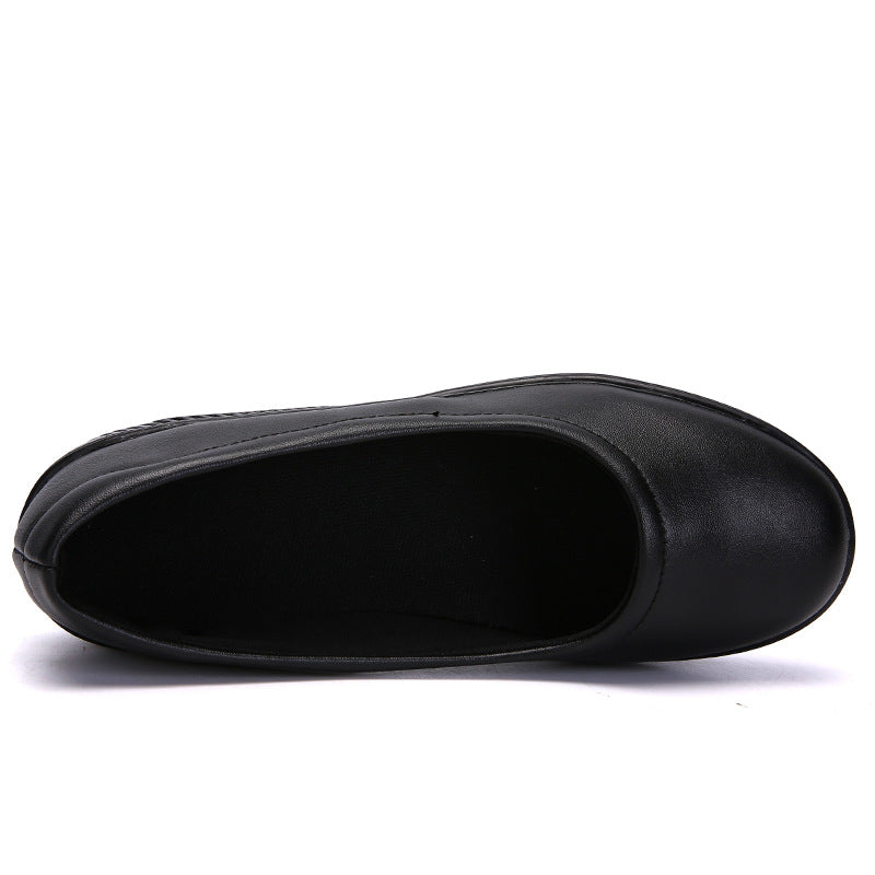 Damen nan orthopädische Komfortslipper mit Luftkissen und rutschfester Keilsohle Drune