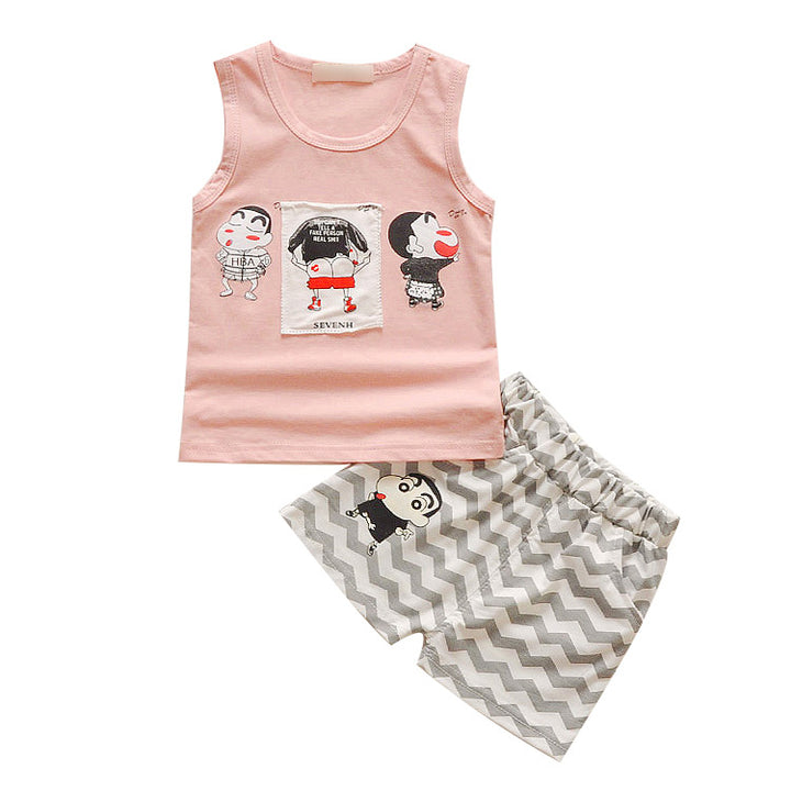 Unisex Kinder T-Shirt und Shorts Set Drune