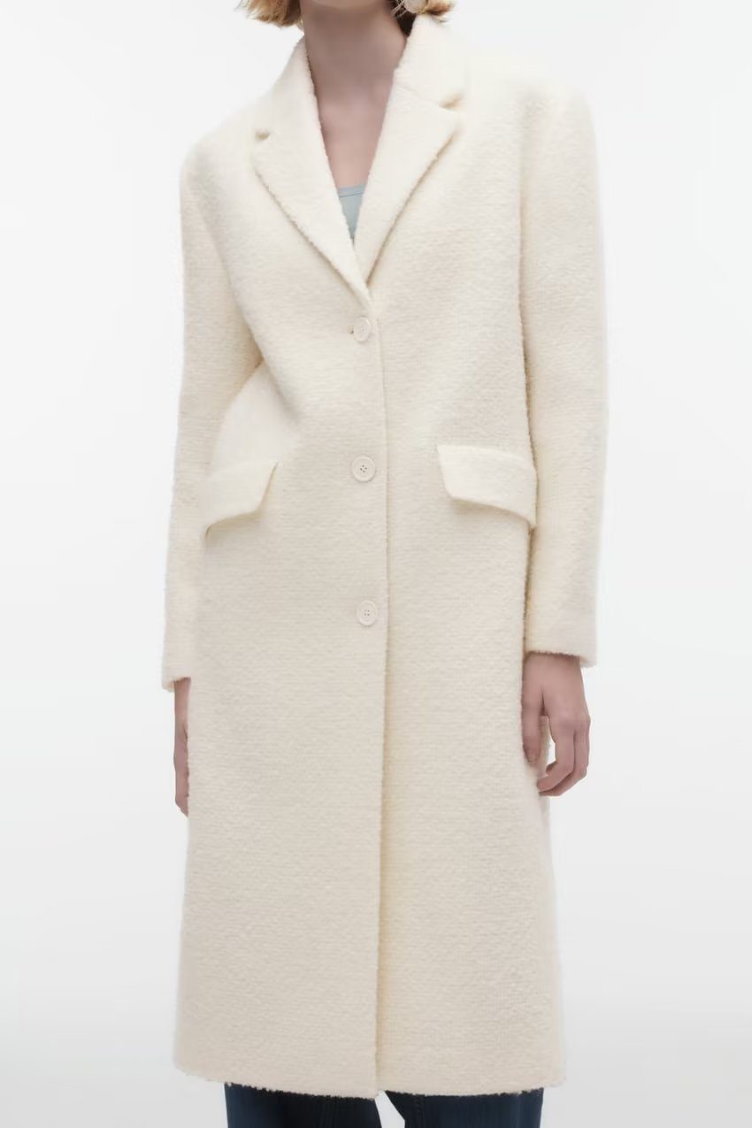 Drune | Wollmischungs-Mantel - Elegante Longline-Silhouette - Strukturierte Gestaltung - Anspruchsvolle Winterbekleidung