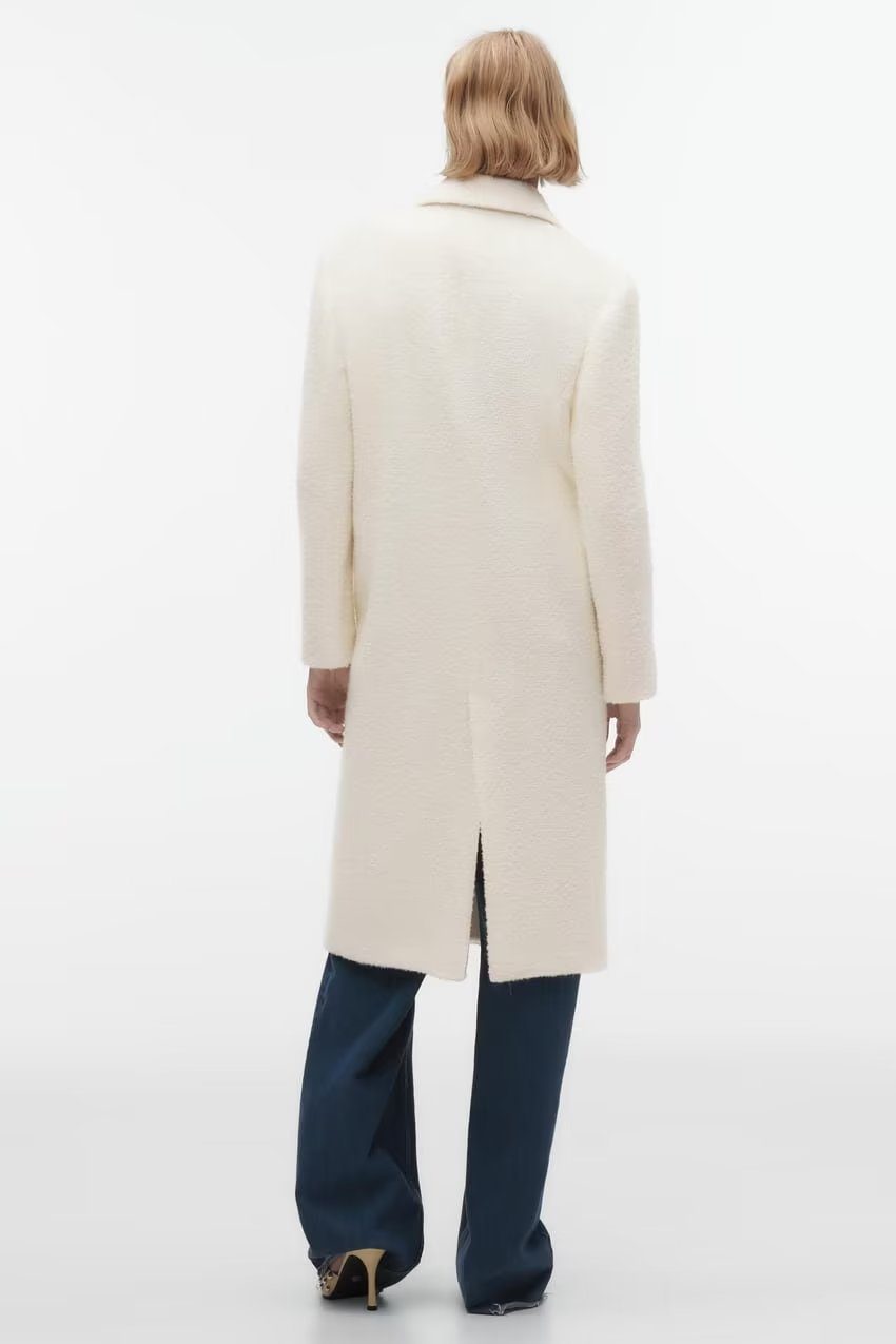 Drune | Wollmischungs-Mantel - Elegante Longline-Silhouette - Strukturierte Gestaltung - Anspruchsvolle Winterbekleidung