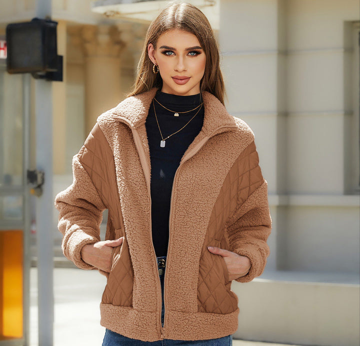 Drune | Fleece-Jacke - Ultra-weicher Komfort - Gemütlicher Sherpa-Mix - Lässige Winteroberbekleidung