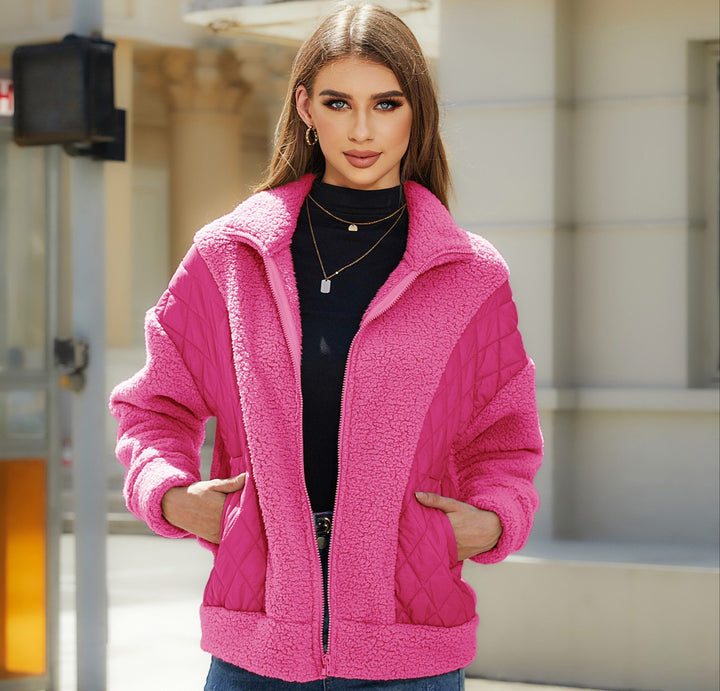 Drune | Fleece-Jacke - Ultra-weicher Komfort - Gemütlicher Sherpa-Mix - Lässige Winteroberbekleidung