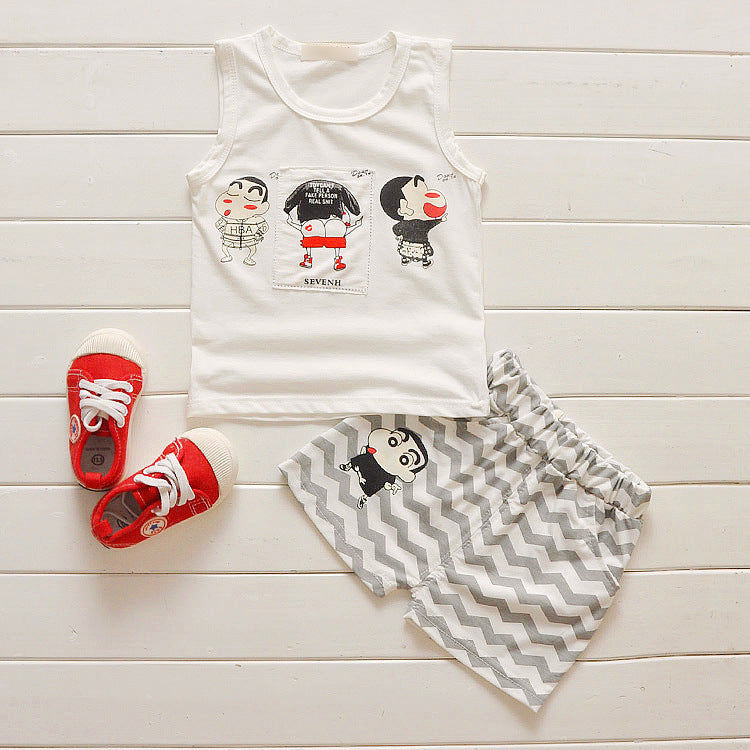 Unisex Kinder T-Shirt und Shorts Set Drune