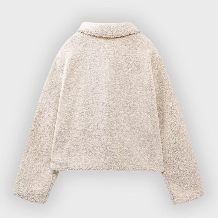 Drune | Gekürzte Fleece Toggle Patch Pocket Jacke