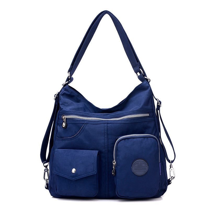 Drune | Designer Handtasche Aus Wasserfestem Bylon Stoff Mit Großem Fassungsvermögen