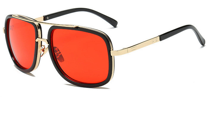 Drune | Luxus Herren Sonnenbrille Mit Quadratischem Rahmen