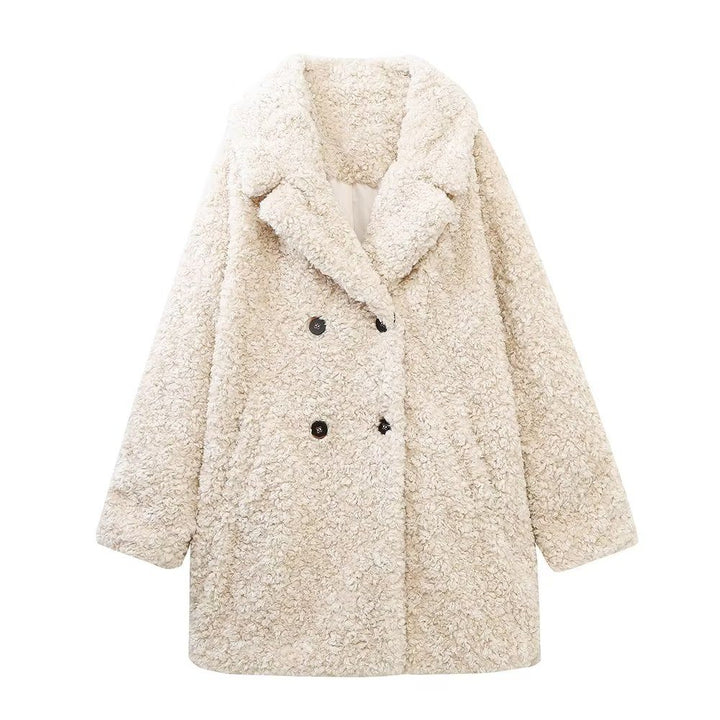 Drune | Teddy Mantel - Ultra-bequeme Wärme - Faux Shearling Mischung - Winter-Essential